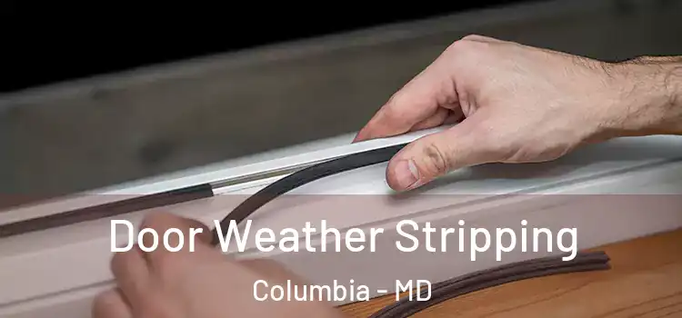 Door Weather Stripping Columbia - MD