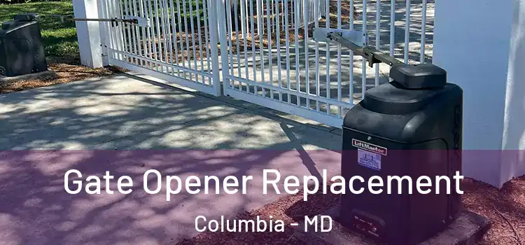 Gate Opener Replacement Columbia - MD